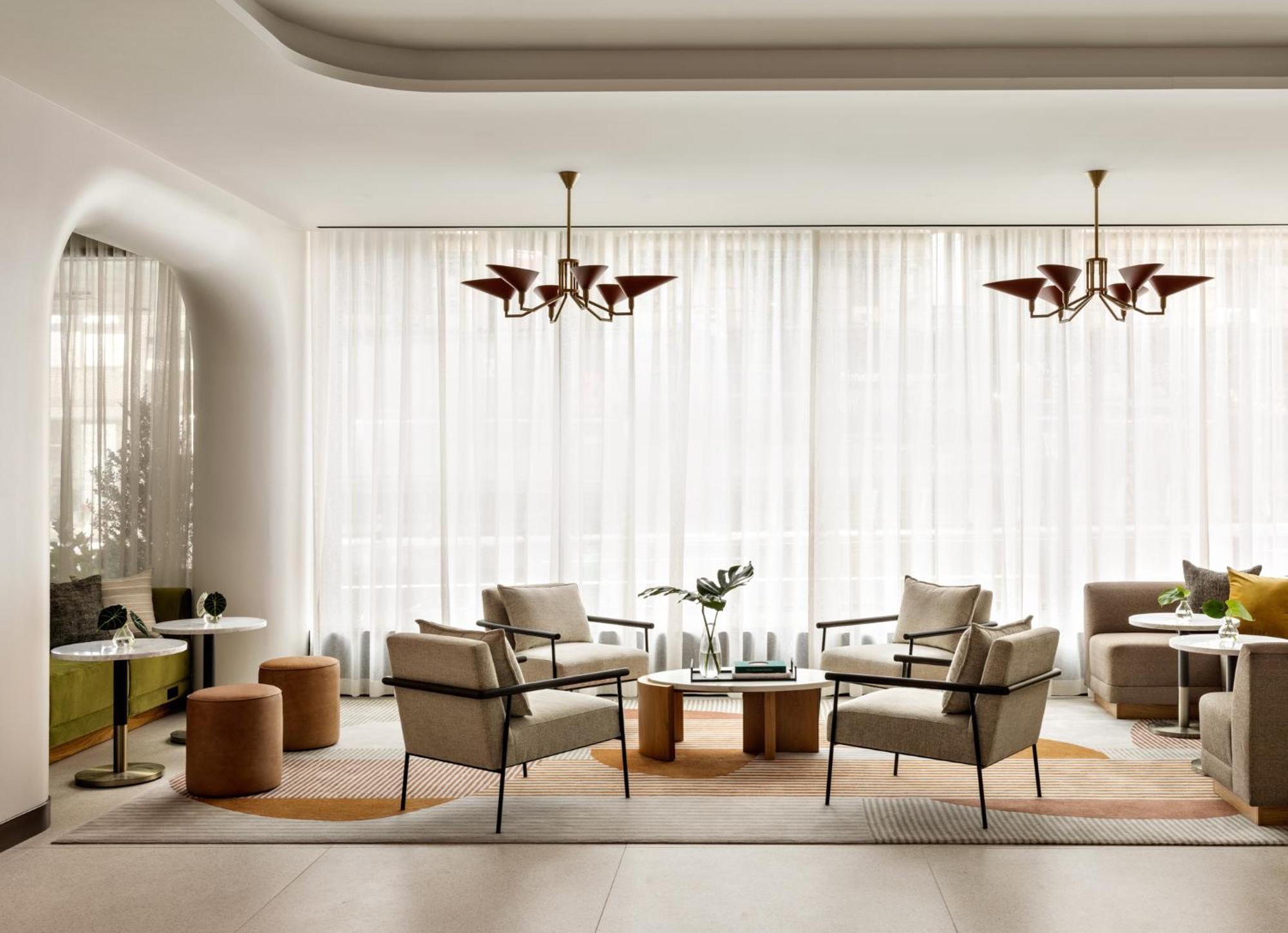 Hotel Kimpton Theta New York - Times Square By Ihg Exteriér fotografie The interior of the hotel