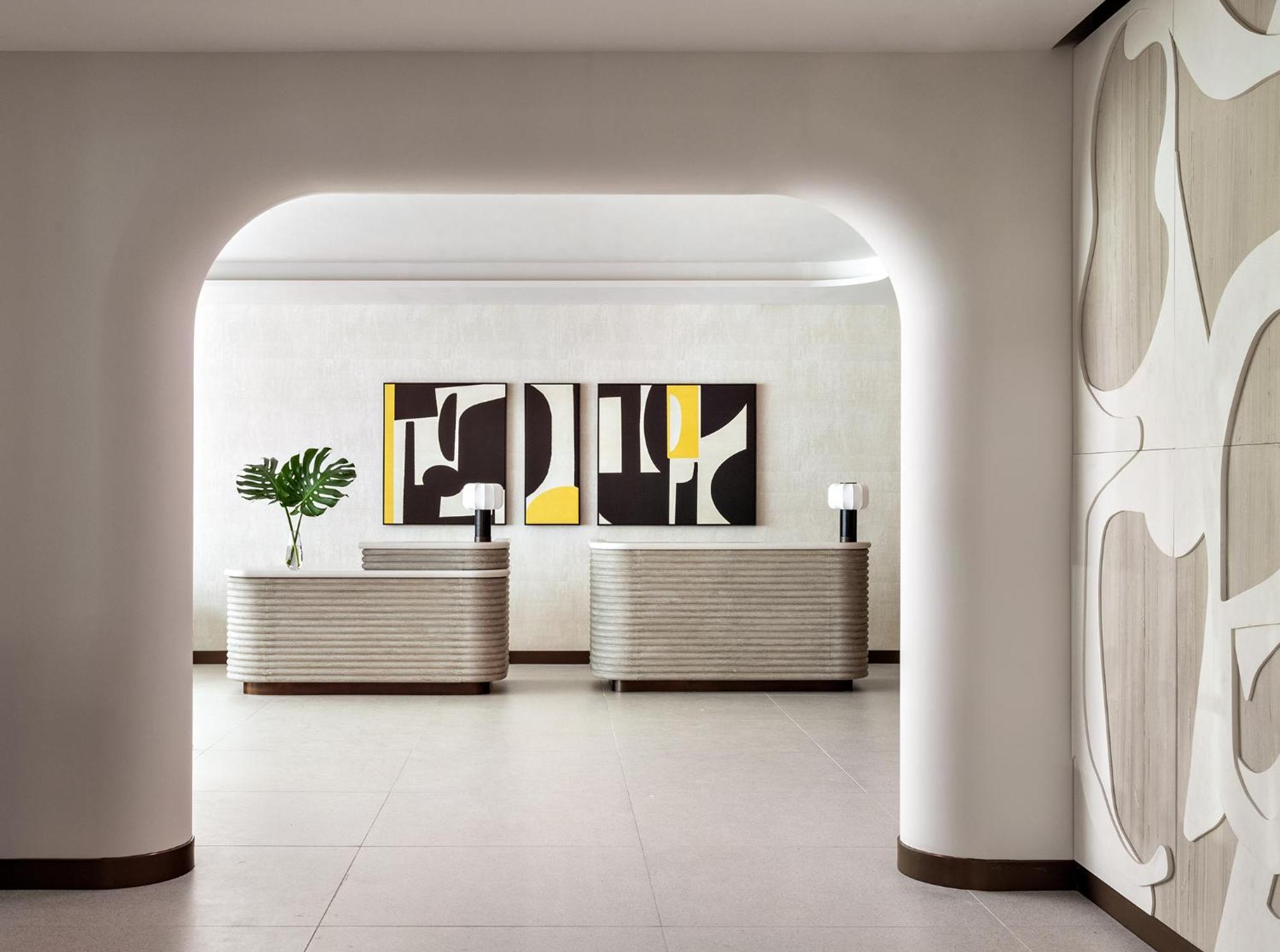 Hotel Kimpton Theta New York - Times Square By Ihg Exteriér fotografie The lobby of the Four Seasons Hotel, Milan