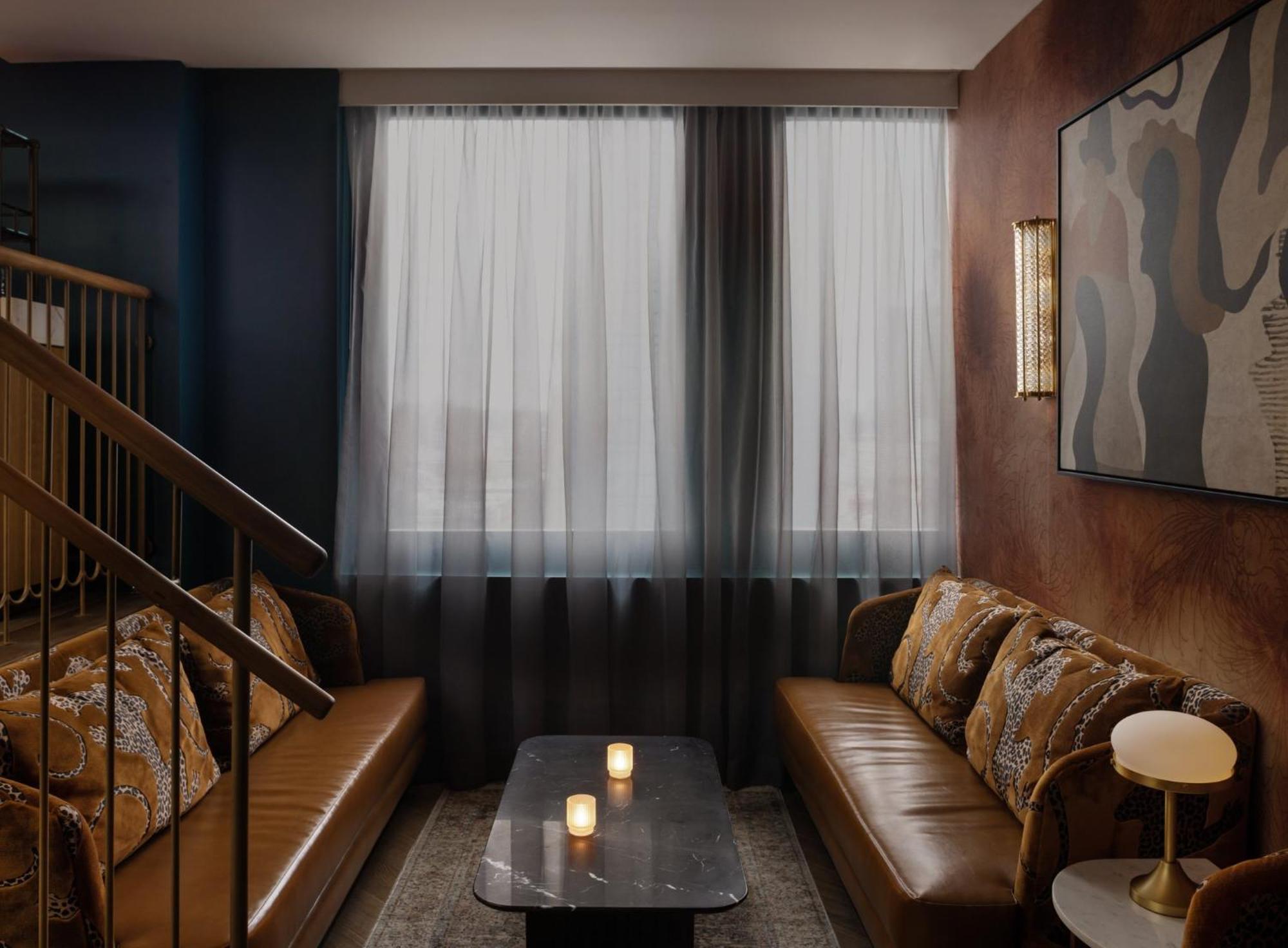 Hotel Kimpton Theta New York - Times Square By Ihg Exteriér fotografie The interior of the restaurant