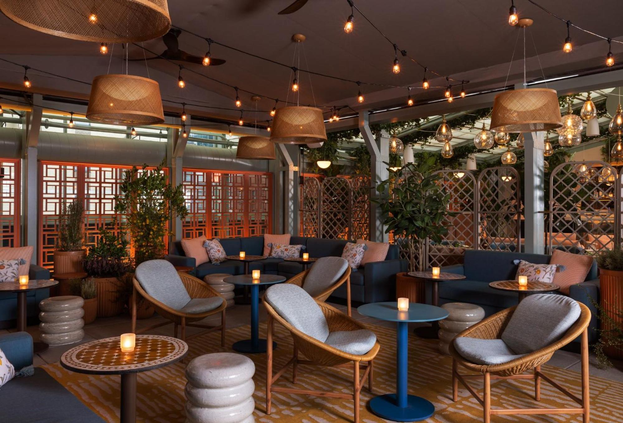 Hotel Kimpton Theta New York - Times Square By Ihg Exteriér fotografie The interior of the restaurant